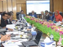 সোনালী ব্যাংক এর পরিচালনা পর্ষদের সাথে সিনিয়র ম্যানেজমেন্ট টিমের পর্যালোচনা সভা