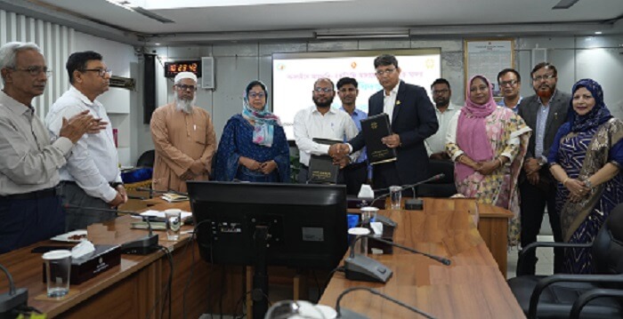 Sonali Bank 13 অনলাইনে ফি আদায়ে মৎস্য অধিদপ্তরের সাথে সোনালী ব্যাংকের চুক্তি