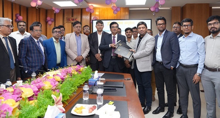 অনলাইনে ফি-চার্জ আদায়ে বিকেএমইএ’র সাথে সোনালী ব্যাংকের চুক্তি