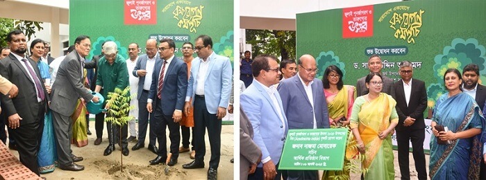 বাংলাদেশ কৃষি ব্যাংক এ বৃক্ষরোপণ কর্মসূচি পালন