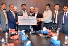 হজ্জ এজেন্সীজ এসোসিয়েশন অব বাংলাদেশ (হাব) কর্তৃক আয়োজিত “হজ্জ ও ওমরাহ ফেয়ার-২০২৫” এ শাহ্জালাল ইসলামী ব্যাংকের স্পন্সর প্রদান