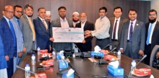 হজ্জ এজেন্সীজ এসোসিয়েশন অব বাংলাদেশ (হাব) কর্তৃক আয়োজিত “হজ্জ ও ওমরাহ ফেয়ার-২০২৫” এ শাহ্জালাল ইসলামী ব্যাংকের স্পন্সর প্রদান