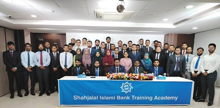 শাহ্জালাল ইসলামী ব্যাংক পিএলসি’র ট্রেনিং একাডেমীতে ব্যাংকের নবনিযুক্ত অফিসারদের জন্য ০২ দিনব্যাপী ইনডাকশন ট্রেনিং কোর্সের আয়োজন