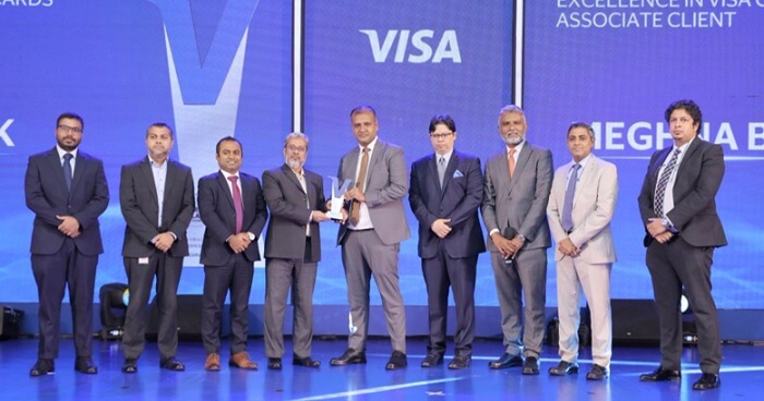 মেঘনা ব্যাংক-এর টানা তৃতীয়বার ভিসার “এক্সেলেন্স ইন ক্রেডিট কার্ডস” পুরস্কার অর্জন