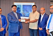 নাটোরের গ্রিন ভ্যালী ওল্ড এজ হোম এন্ড অরফানেজ-কে শাহ্জালাল ইসলামী ব্যাংকের সিএসআর তহবিল থেকে ৫.০০ (পাঁচ) লক্ষ টাকার আর্থিক অনুদান প্রদান