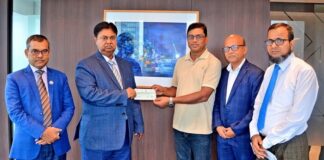 নাটোরের গ্রিন ভ্যালী ওল্ড এজ হোম এন্ড অরফানেজ-কে শাহ্জালাল ইসলামী ব্যাংকের সিএসআর তহবিল থেকে ৫.০০ (পাঁচ) লক্ষ টাকার আর্থিক অনুদান প্রদান