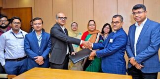 বাংলাদেশ ব্যাংক এবং শাহ্জালাল ইসলামী ব্যাংক পিএলসি এর মধ্যে স্টার্টআপ পুন:অর্থায়ন স্কিমের আওতায় অংশগ্রহণমূলক চুক্তি স্বাক্ষরিত