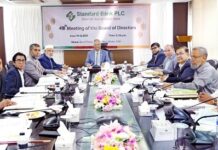 স্ট্যান্ডার্ড ব্যাংক পিএলসি. এর ৪১৮তম বোর্ড সভা অনুষ্ঠিত স্ট্যান্ডার্ড ব্যাংক পিএলসি. এর ৪১৮তম বোর্ড সভা অনুষ্ঠিত