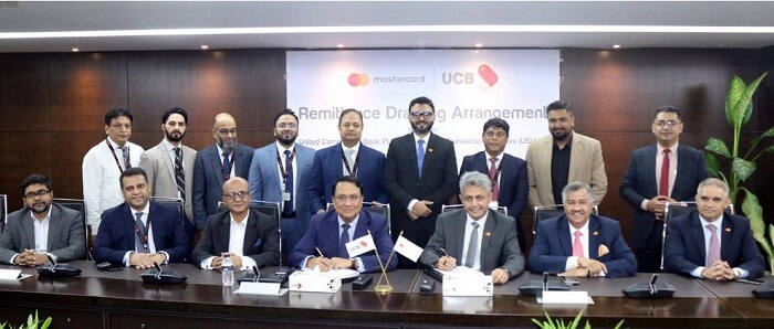 বাংলাদেশের রেমিটেন্স সেবা উন্নয়নে ইউসিবি ও মাস্টারকার্ড একসঙ্গে কাজ করবে
