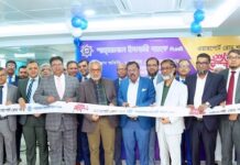শাহ্জালাল ইসলামী ব্যাংক এর ১৪২তম শাখা হিসেবে এয়ারপোর্ট রোড শাখার উদ্বোধন