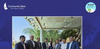 কমিউনিটি ব্যাংক ও মারমেইড ইকো-ট্যুরিজম লিমিটেডের সঙ্গে ব্যবসায়ীক অংশীদারিত্ব চুক্তি স্বাক্ষর