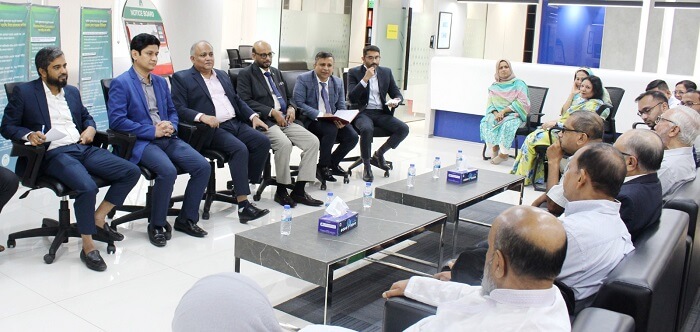 ফার্স্ট সিকিউরিটি ইসলামী ব্যাংক এর গ্রাহকদের সাথে প্রশাসক টিমের মতবিনিময় অনুষ্ঠিত