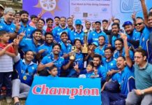 ব্যাংকার্স স্পোর্টস এসোসিয়েশন কর্তৃক আয়োজিত ফ্রেন্ডশীপ ক্রিকেট টুর্নামেন্টে জনতা ব্যাংক চ্যাম্পিয়ন