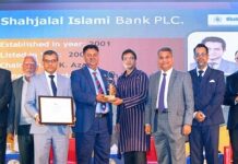 ১২তম আইসিএসবি ন্যাশনাল অ্যাওয়ার্ড-২০২৪ এ স্বর্ণপদক (গোল্ড অ্যাওয়ার্ড) অর্জন করল শাহ্জালাল ইসলামী ব্যাংক