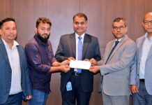 শাহ্জালাল ইসলামী ব্যাংক পিএলসি. ব্লাড ক্যান্সার রোগের চিকিৎসার জন্য আর্থিক সহায়তা প্রদান করল