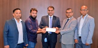 শাহ্জালাল ইসলামী ব্যাংক পিএলসি. ব্লাড ক্যান্সার রোগের চিকিৎসার জন্য আর্থিক সহায়তা প্রদান করল