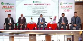 এনআরবিসি ব্যাংক প্রথমবারের মত এআই প্রযুক্তিনির্ভর এএমএল ও সিএফটি সম্মেলন করলো