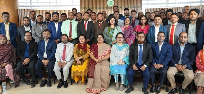 অগ্রণী ব্যাংকে ডেভেলপমেন্ট অব লিডারশিপ কোয়ালিটি অব ব্রাঞ্চ ম্যানেজমেন্ট শীর্ষক প্রশিক্ষণ কর্মশালা