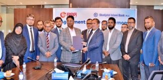 নগদ ওয়ালেটে বৈদেশিক রেমিট্যান্স বিতরণে শাহ্জালাল ইসলামী ব্যাংক পিএলসি ও নগদ এর মধ্যে চুক্তি স্বাক্ষরিত