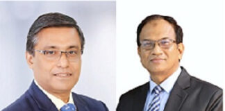 মার্কেন্টাইল ব্যাংক এর ডিএমডি হলেন ড. তাপস ও সোহেল খুরশীদ