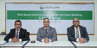 ন্যাশনাল ব্যাংক এর দিনব্যাপী প্রশিক্ষণ কর্মশালা অনুষ্ঠিত