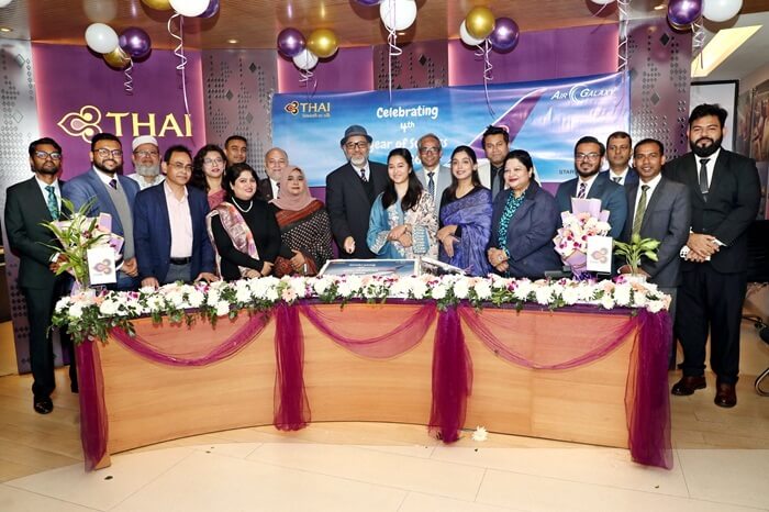 থাই এয়ারওয়েজ ও এয়ার গ্যালাক্সির পথচলার ৪ বছর
