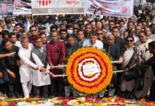 ভাষাশহীদদের প্রতি অগ্রণী ব্যাংকের শ্রদ্ধা