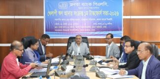 জনতা ব্যাংকে টাস্কফোর্স সভা অনুষ্ঠিত