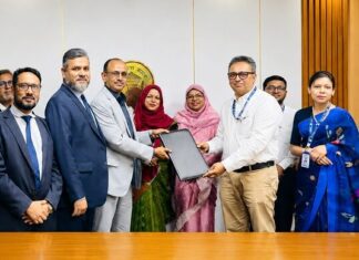 মেঘনা ব্যাংক ও বাংলাদেশ ব্যাংক সিএমএসএমই রিফাইন্যান্সিং স্কিমে অংশগ্রহণ চুক্তি স্বাক্ষর করল