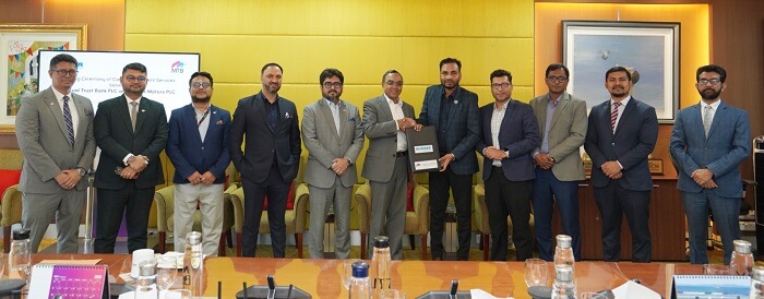 এমটিবি ও রানার মোটরস পিএলসি’র মধ্যে সমন্বিত API- সম্বলিত ক্যাশ ম্যানেজমেন্ট ইকো-সিস্টেম সেবার চুক্তি স্বাক্ষর
