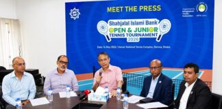 শাহ্জালাল ইসলামী ব্যাংক এর স্পন্সরে অনুুষ্ঠিত হতে যাচ্ছে উন্মুক্ত ও জুনিয়র টেনিস টুর্নামেন্ট-২০২৬