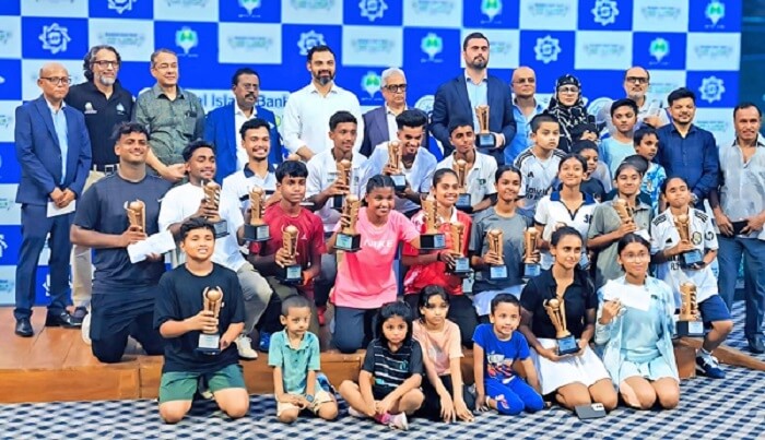 Tennis Federation Final Ceremony শাহ্জালাল ইসলামী ব্যাংক উন্মুক্ত ও জুনিয়র টেনিস টুর্নামেন্ট-২০২৬ এর ফাইনাল ও সমাপনী অনুষ্ঠানের আয়োজন