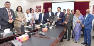 অনলাইনে অভিযোগ দায়ের ফি আদায়ে প্রতিযোগিতা কমিশনের সাথে সোনালী ব্যাংক এর চুক্তি