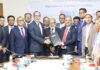 জনতা ব্যাংক পিএলসি ও ডাচ্-বাংলা ব্যাংক এর মধ্যে চুক্তি স্বাক্ষর
