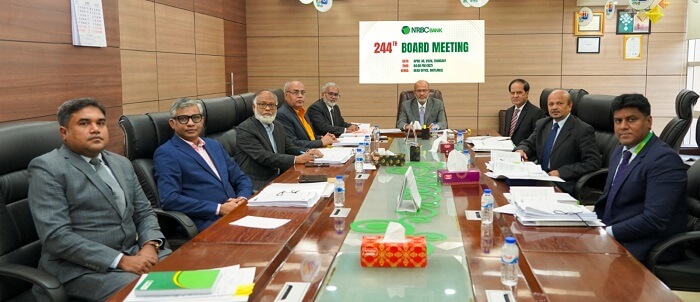 এনআরবিসি ব্যাংক এর পরিচালনা পর্ষদের সভা অনুষ্ঠিত