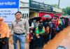 শাহ্জালাল ইসলামী ব্যাংক ফাউন্ডেশনের উদ্যোগে বন্যাদুর্গতদের মাঝে ত্রাণ বিতরণ