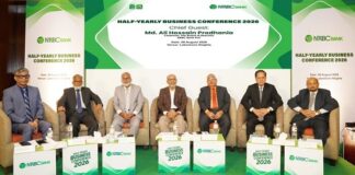এনআরবিসি ব্যাংক এর অর্ধবার্ষিক ব্যবসায়িক সম্মেলন অনুষ্ঠিত