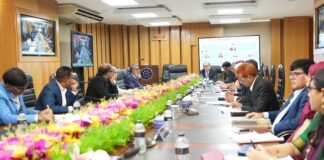 সোনালী ব্যাংক এর সিনিয়র ম্যানেজমেন্ট টিমের সাথে পরিচালনা পর্ষদের সভা অনুষ্ঠিত