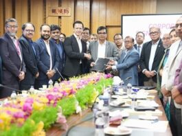 সোনালী ব্যাংক ও এক্সেনটেকের মধ্যে কর্পোরেট চুক্তি সোনালী ব্যাংক ও এক্সেনটেকের মধ্যে কর্পোরেট চুক্তি