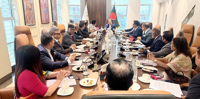 বিএপিএলসি নির্বাহী কমিটির সঙ্গে বিএসইসি চেয়ারম্যান ও কমিশনারদের বৈঠক
