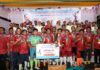 জনতা ব্যাংক শহীদ জিয়া স্মৃতি ফুটবল টুর্নামেন্টের ফাইনাল খেলা ও পুরস্কার বিতরণী অনুষ্ঠান