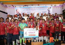 জনতা ব্যাংক শহীদ জিয়া স্মৃতি ফুটবল টুর্নামেন্টের ফাইনাল খেলা ও পুরস্কার বিতরণী অনুষ্ঠান