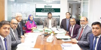 সম্মিলিত ইসলামী ব্যাংক এর অডিট কমিটির ১ম সভা অনুষ্ঠিত রাষ্ট্র মালিকানাধীন শরিয়াহভিত্তিক সম্মিলিত ইসলামী ব্যাংক পিএলসি-এর অডিট কমিটির ১ম সভা ২৯ সেপ্টেম্বর ২০২৬, মঙ্গলবার ব্যাংকের প্রধান কার্যালয়ে অনুষ্ঠিত হয়।