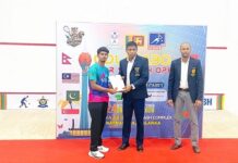 এমটিবি’র সহযোগিতায় কলম্বো জুনিয়র স্কোয়াশ ওপেন ২০২৬-এ চ্যাম্পিয়ন বিকেএসপির পারভেজ করিম