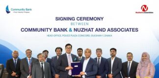 বিদেশে উচ্চশিক্ষা সেবা জোরদারে কমিউনিটি ব্যাংক ও নুজহাত অ্যান্ড অ্যাসোসিয়েটসের চুক্তি বিদেশে উচ্চশিক্ষা সেবা জোরদারে কমিউনিটি ব্যাংক ও নুজহাত অ্যান্ড অ্যাসোসিয়েটসের চুক্তি